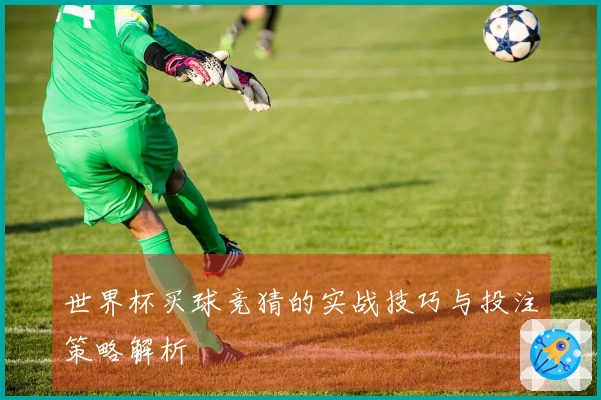 世界杯买球竞猜的实战技巧与投注策略解析